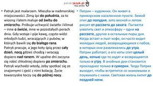 Польский язык. Уровень В1 Урок 40 Польский разговорный. Польские диалоги и тексты с переводом.