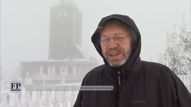 Schneehöhenmessung auf dem Fichtelberg смотреть онлайн