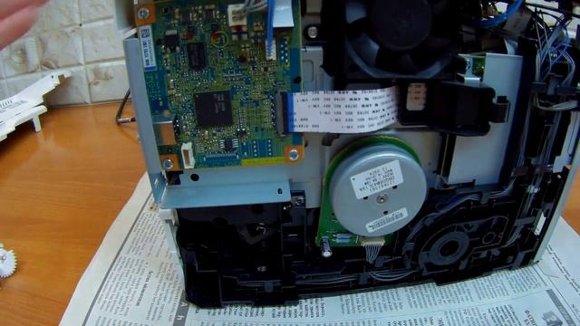 Xerox Phaser 6000B/6010.Ремонт. Восклицательный знак, один из вариантов его возникновения.. смотреть онлайн