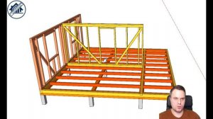 Дачный дом 4,5 х 6м с террасой 1,5 х 6м (каркасный) строим своими руками по себестоимости.