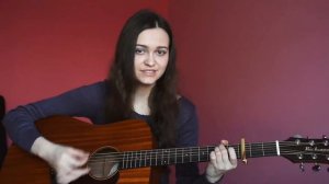 Кино (Виктор Цой) - Пачка сигарет кавер на гитаре (cover by Milena Rynkevic)