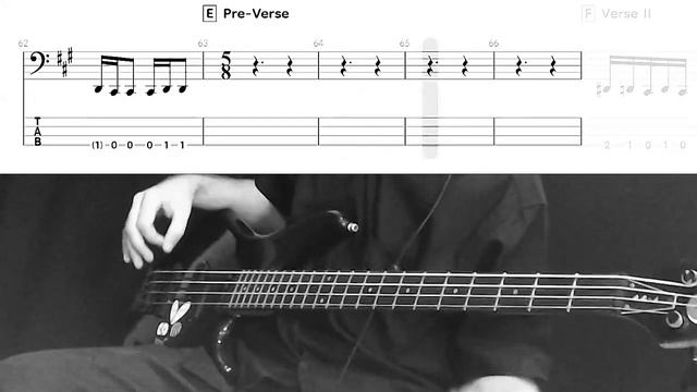 Threshold by Slayer - Bass Cover (tablature & notation included)