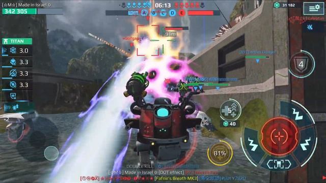 Orochi Thunder с дроном Barrel War Robots Review смотреть онлайн