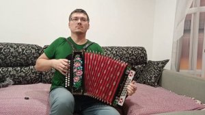 "Нежность" (Опустела без тебя земля) на гармони