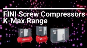 FINI Screw and Piston Compressors Product Range