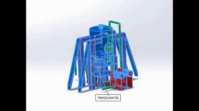 How to design 3D model of silo in Solid works and Autocad.