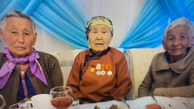 Поздравляем маму с 95 летием и с Днем Победы! смотреть онлайн