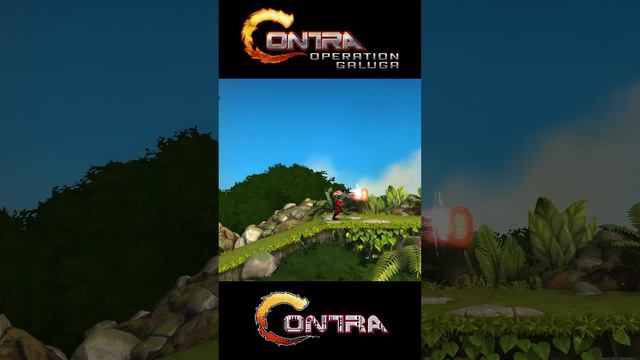 Contra: Operation Galuga 2024 геймплей 1 уровня.