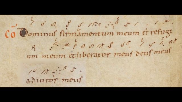 Dominus firmamentum meum