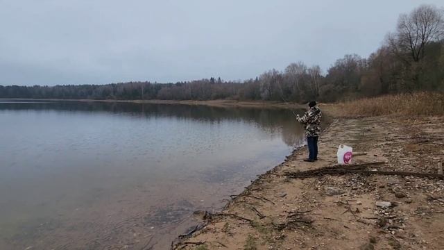Где щука?? Холодные воды Рузского водохранилища. Ноябрь-2024 г. смотреть онлайн