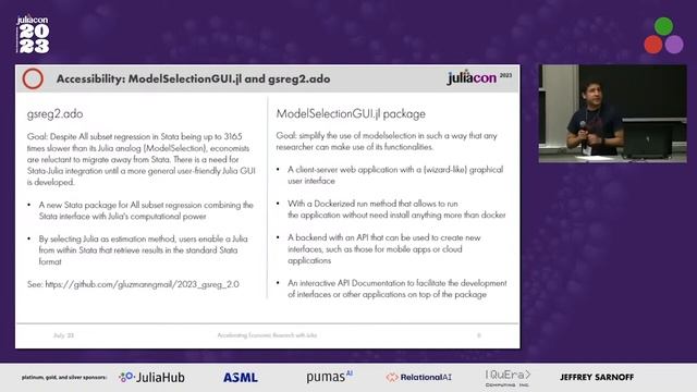 Accelerating Economic Research with Julia | Multiple Authors | JuliaCon 2023 смотреть онлайн