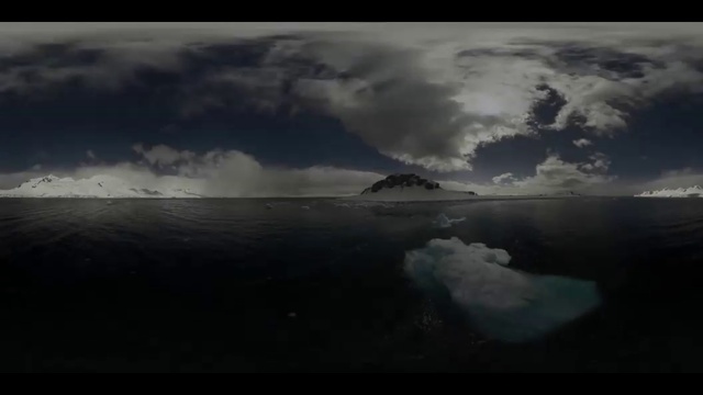 Антарктика. Панорамное видео 360 градусов