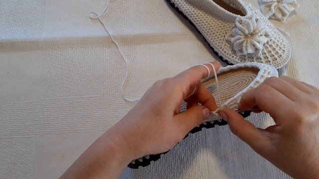 Балетки вязаные крючком смотреть онлайн