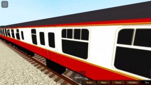 Обзор сервера trains в Roblox. Много  поездов.