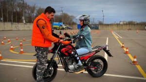 первое занятие в мотошколе