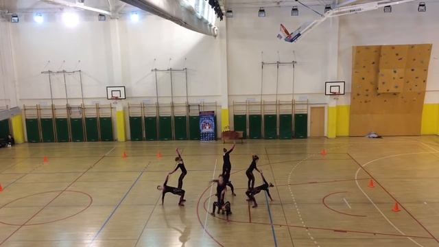 Соревнования по оздоровительной аэробике. Школа 962 смотреть онлайн