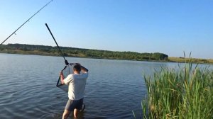 Рыбалка в Трещевке.