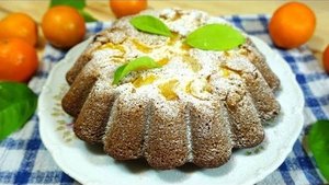Вкусный и влажный мандариновый кекс!!! Очень простой и вкусный рецепт! простые рецепты