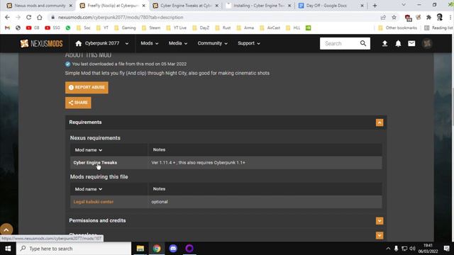 How To Install  Use Freefly Noclip Freecam Flying Cyberpunk 2077 PC Nexus Mod By keanuWheeze
