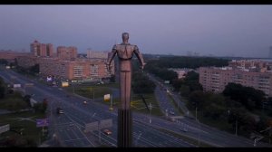 Площадь Гагарина (Moscow drone cinematic video)
