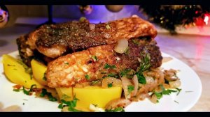 Золотая рыбка по-цыгански. Жареный карп. Gipsy cuisine.