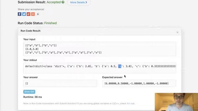 Leetcode - Evaluate Division (Python)