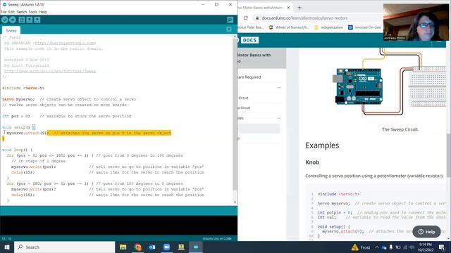 First Servo exercise смотреть онлайн