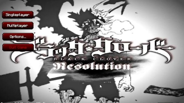 Black Clover Resolution Main Menu (Minecraft) смотреть онлайн