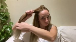 Причёска рожки / ушки на голове /  бублики на голове /