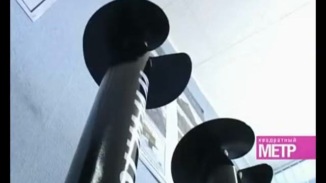 терраса на винтовых сваях