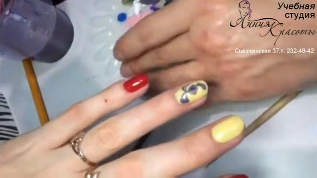 Урок по дизайну ногтей! - рисование зайца смотреть онлайн