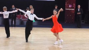 #jive Дети-2 La (E класс) финал: #джайв / Кубок Столицы (18.12.2022, Минск) бальные танцы