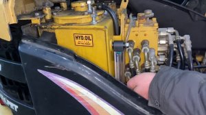 Установка датчика уровня гидравлики