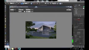 Creating exterior using 3ds max by Ivan Panasenko