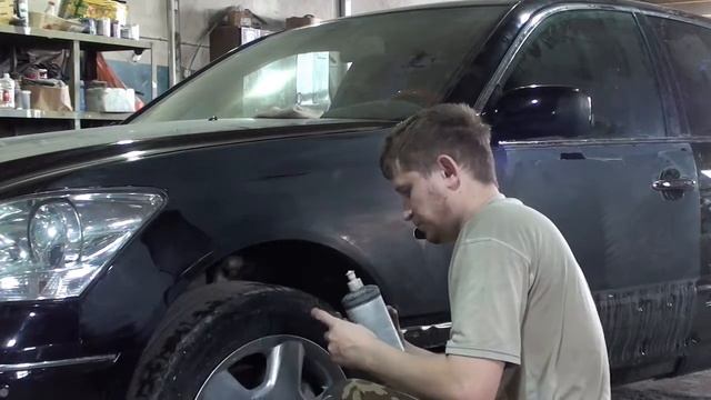 Кузовной ремонт Lexus LS 430  Финал