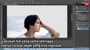 CARA MEMBUAT FOTO MENJADI PNG TRANSPARAN DENGAN PHOTOSHOP