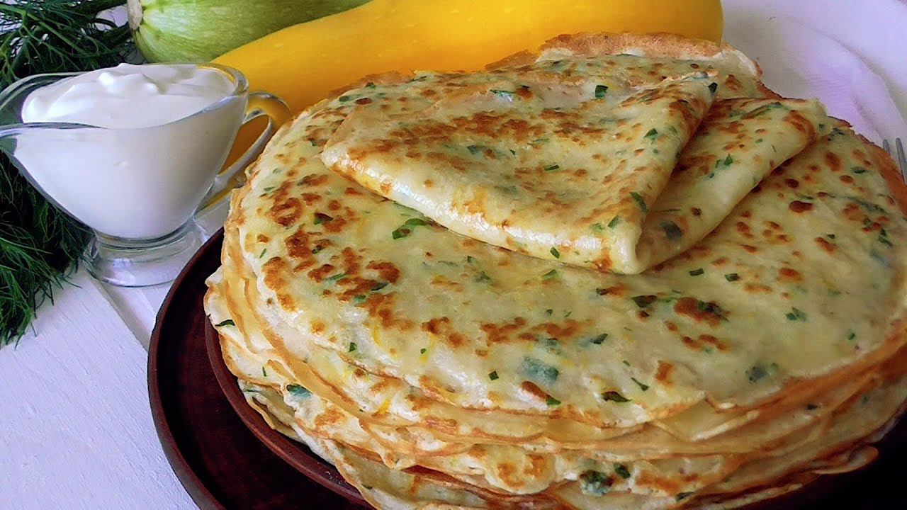 Очень нежные КАБАЧКОВЫЕ Блины! смотреть онлайн