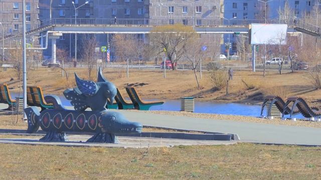 Нижний Тагил, парк "Народный", апрель 2023.