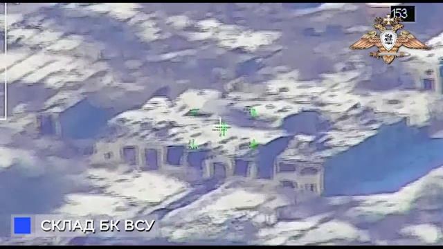 Артиллерия 1 АК бьёт управляемыми снарядами "Краснополь" по важным объектам противника смотреть онлайн