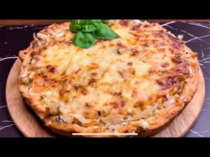 Киш с капустой. Открытый пирог, шедевр французской кухни! Вкусно и просто. Вот это Кухня!