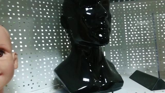 Манекен головы мужской А124.mp4 смотреть онлайн