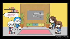 ||undertale reacts to flowey(Omega) vs sans|| (gacha life)