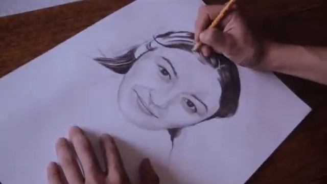 Рисование портрета карандашом