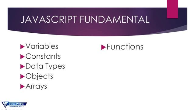Javascript Fundamental Explain | What is fundamental javascript | JS Tutorial: 03 | By Codeprime