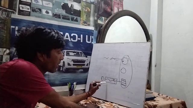 Nissan Sunny Car Diesel engine taiming belt change prosess смотреть онлайн