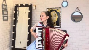 «Синий платочек» на аккордеоне. Сколько чувств и эмоций эта песня вызывает 🥹#аккордеон #отвсейдуши