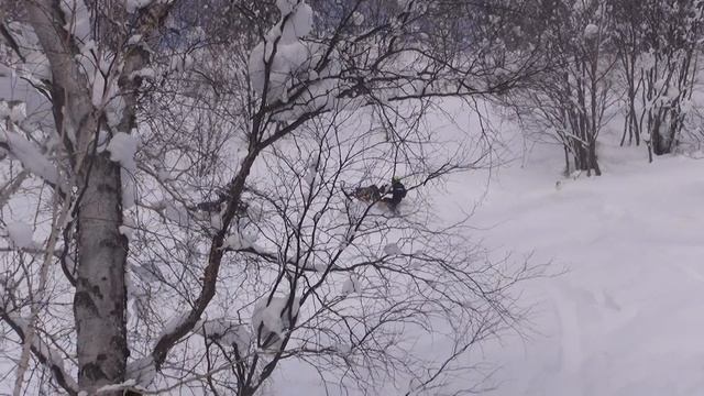 снегоходы BRP, Polaris. Сахалин. snowmobiling. Russia. Sakhalin. Fun time смотреть онлайн