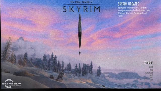 Skyrim - My Main menu - Fantasia SE-AE смотреть онлайн