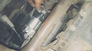 installing starter motor kia carnival