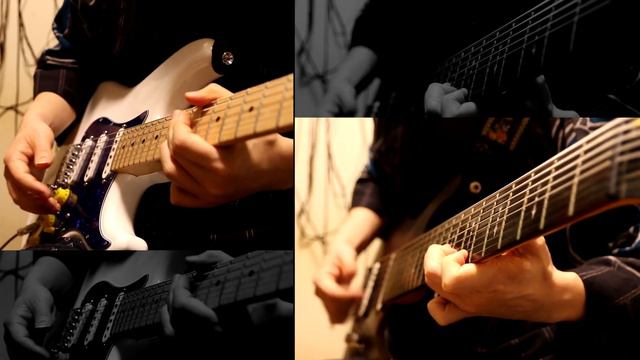 仲良ピース - 8string Guitar Cover смотреть онлайн